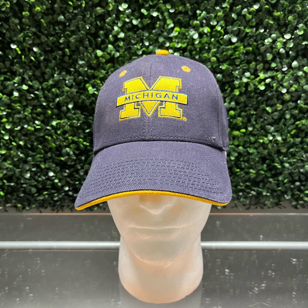 Signature Navy and Yellow Michigan Hat